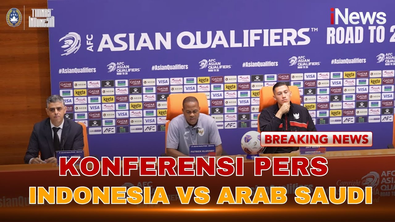 🔴BREAKING NEWS Konferensi Pers Jelang Pertandingan Indonesia VS Arab Saudi | 07/10