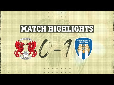 Leyton Orient v Colchester United highlights