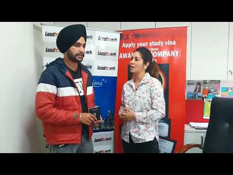 Testimonial of Mr. Gurpreet Singh - LANDMARK IMMIGRATION CONSULTANT