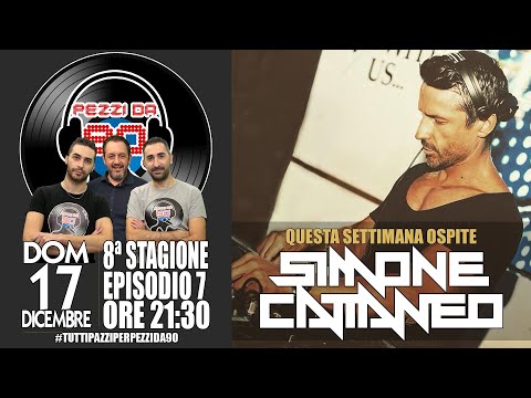Pezzi da 90 -  8ª Stagione - Episodio 7 - Ospite Simone Cattaneo - Domenica 17 Dicembre.