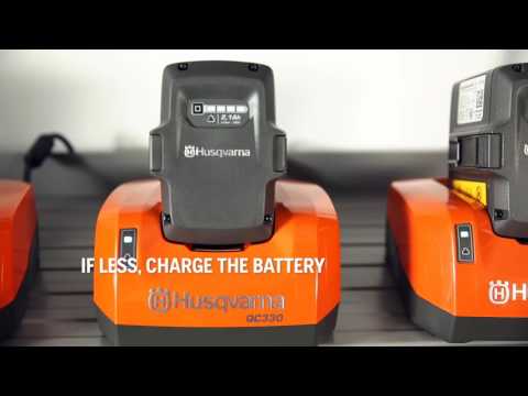 Batteriladdare Husqvarna QC 330