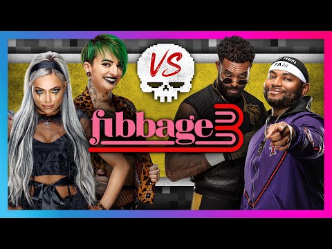 DaParty, Riott Squad and Street Profits play Jackbox Party FIBBAGE 3