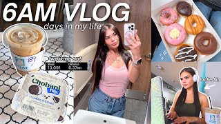 6AM PRODUCTIVE VLOG˚⟡˖ ࣪ Early Mornings, Cooking, Working out & Cozy Hobbies!