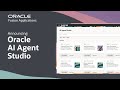 Oracle AI Agent Studio For Fusion Cloud Applications