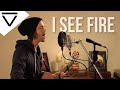 "I See Fire" Ed Sheeran (Acoustic Loop Pedal ...