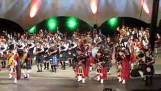 preview picture of video 'Loreley Tattoo 2014 - Bagpipers'