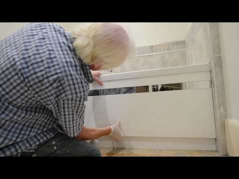 Bath Panel fitting - the DIY way to fit an MDF front panel