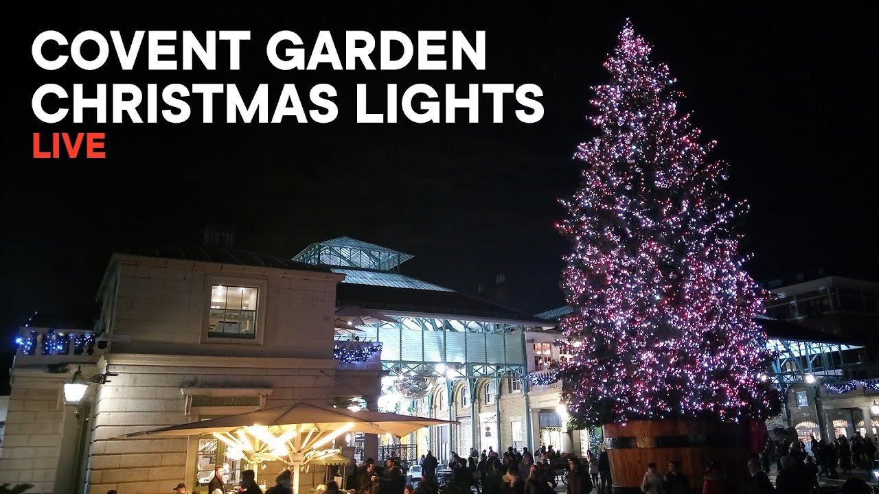 Covent Garden Christmas Lights 2023
