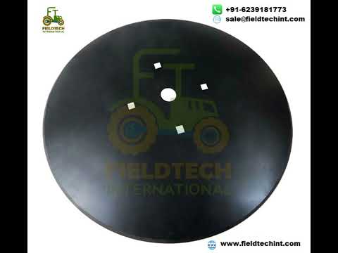 FT Mild Steel 5 Hole Harrow Disc Blade, For Harrowing, For Agriculture