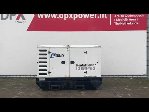 DPX Power: SDMO R110C3 - John Deere - Stage IIIA - Generator Set - DPX-12360