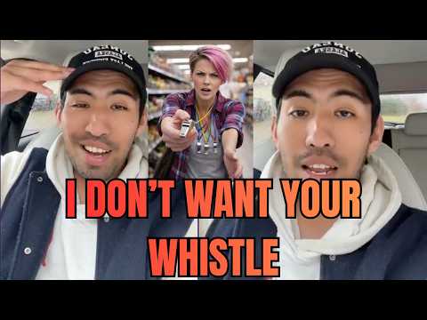 He Just Owned This ANTI-ICE Protester in the Middle of Target...