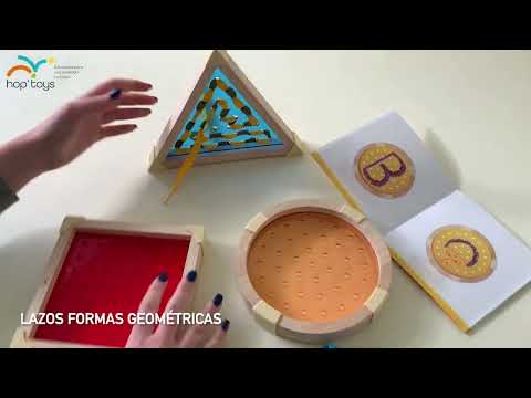 Cartel del vídeo de YouTube para Encordados de formas geométricas