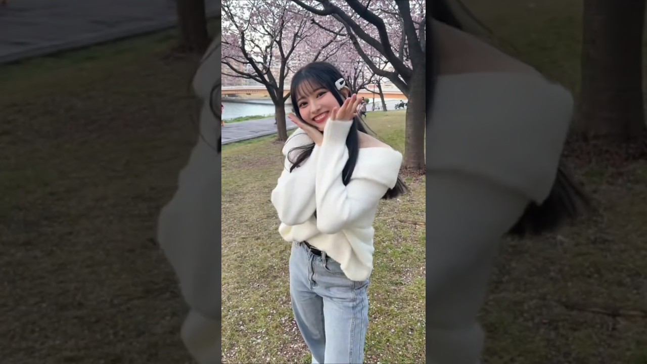 🍊 名残り桜 🌸 #AKB48 #行天優莉奈 Yurina ゆりなちゃん 🍓 #AKB48_名残り桜 #伊藤百花 #shorts #小栗有以