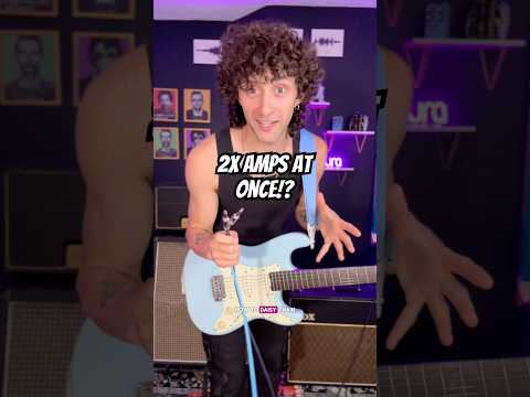 Part of a video titled How to DAISY CHAIN guitar AMPS. - YouTube