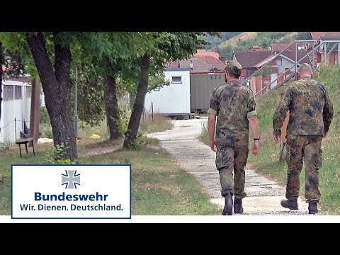KFOR-Einsatz: Rundgang durchs Lager Prizren - Bundeswehr