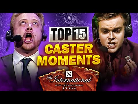 Top 15 MOST Epic Casts in Dota 2 The International History