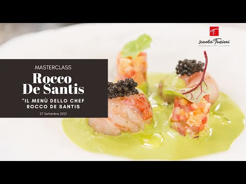 Masterclass "Il Menù dello Chef Rocco De Santis" a cura di Chef Rocco De Santis