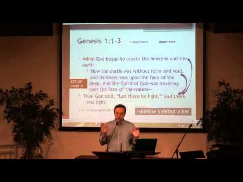 Genesis and Creation:  Michael Heiser
