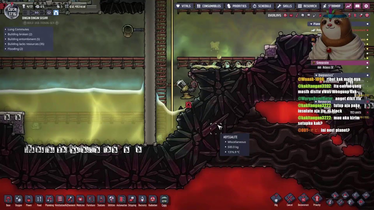 PLANET KE-5 | OXYGEN NOT INCLUDED FROSTY PLANET DLC