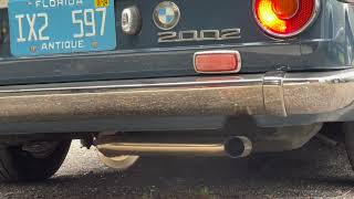 1971 BMW 2002 Startup Video