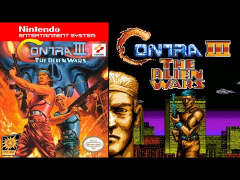 Contra III - The Alien Wars - Hack of Contra Spirits (Unl) [NES]