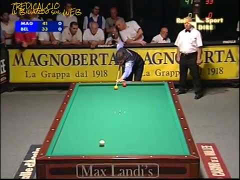 MAGGIO vs BELLUTA -  9° CAMPIONATO ITALIANO BILIARDO 2008 @TREDICALCIO