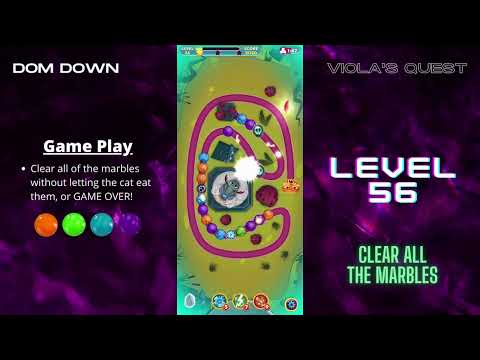 Viola's Quest 🟣🟠🔴 / Level 56 / Dom Down