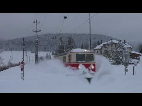Schneeräumung auf der Mariazellerbahn