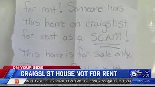 Craigslist house not for rent