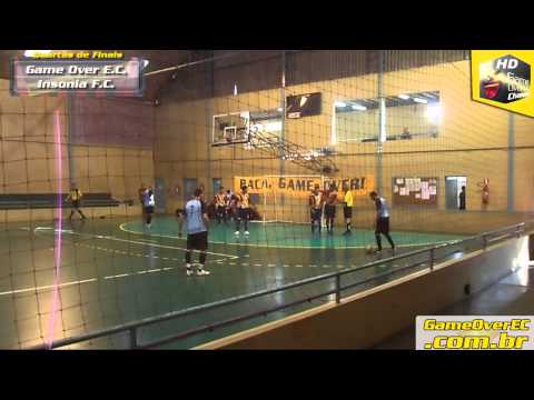 Game Over E.C. X Insonia FC - Masc. Master - Copa São Bernardo Futsal 2013 - Quartas de Finais
