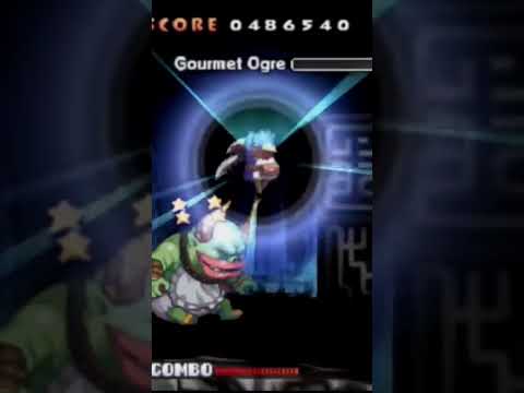 Prinny Ogre boss on Hardest Diffulty End game version #prinny #hardgames #2dgames #platformergames