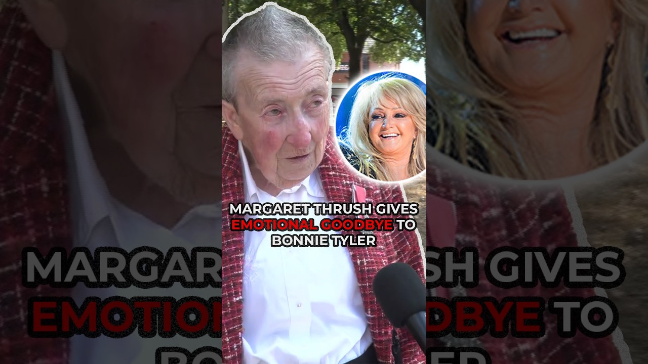 Video: Margaret Thrush MBE pays emotional tribute to Bonnie Tyler at Mumbles funeral
