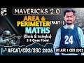Area Perimeter Part 1 Circles And Triangles For AFCAT 2 2025 By CDS AIR 1 With Tricks