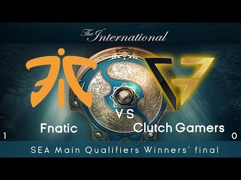 Fnatic vs Clutch Gamers The International 2017 TI7 SEA Qualifier Dota 2 Highlights