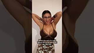 Hot Tiktok Thot in Ponytail