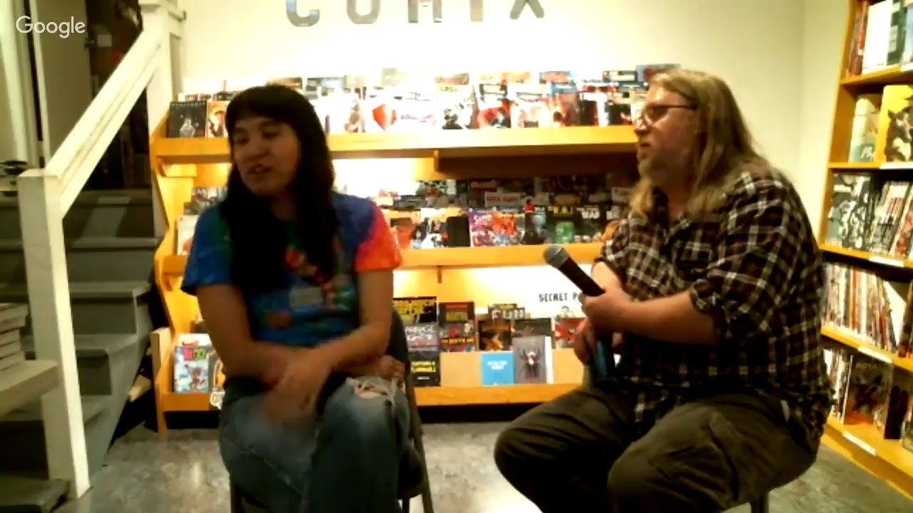 May 2017's GN-of-the-month club meeting for BOUNDLESS with Jillian Tamaki