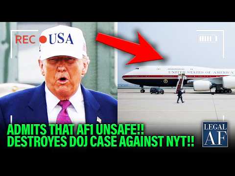 Thumbnail image for: Trump CONFESSES that Air Force 1 is UNSAFE to Fly Undermining his DOJ Subpoenas to NYT to Find LEAKS