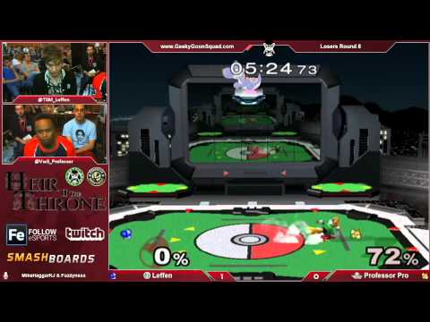 Heir2 - TSM | Leffen (Yoshi) Vs. VwS | Professor Pro (Fox) - Losers Round 8 - Melee