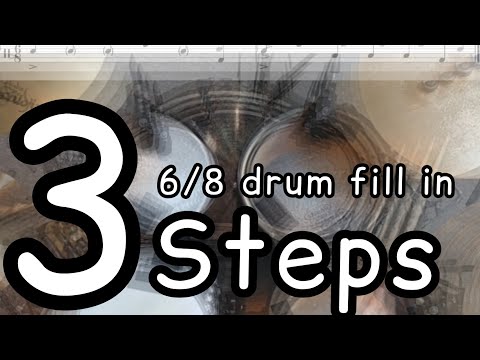 6/8 drum fill | Drum Lesson - Ariel Kasif