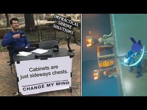 Key in the Cabinet - Impractical Shrine Solutions: Toto Sah - Breath of the Wild