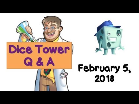 Live Q & A with Tom Vasel, February 5, 2018