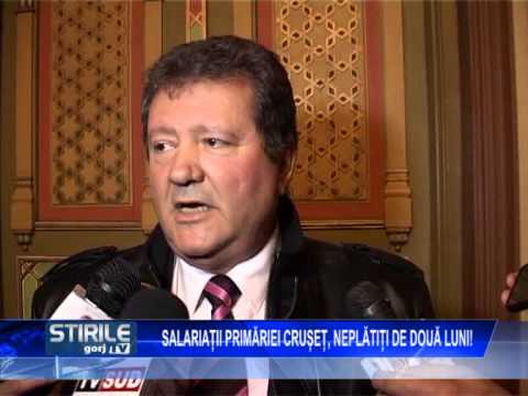 salariatii primariei cruset neplatiti de doua luni