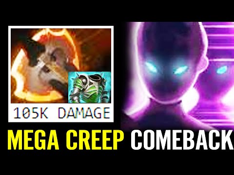 WTF Spectre Battle Fury!!? 105k DMG Mega Creeps Comeback World Record Epic Dota 2 PRo Gameplay