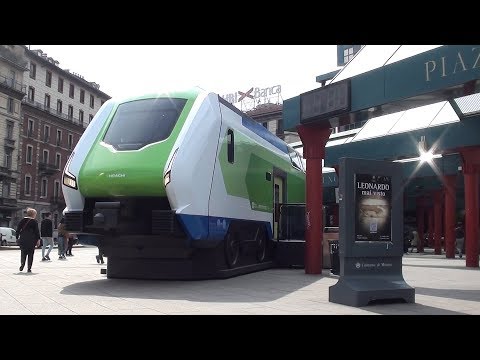 Hitachi Rail “Caravaggio”, ETR 521 “Rock” mock up presentation