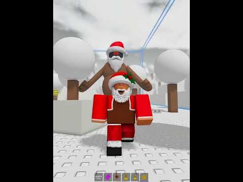 Santa Carl gets Stomped Ending 🎅💀~#roblox #npcsarebecomingsmart