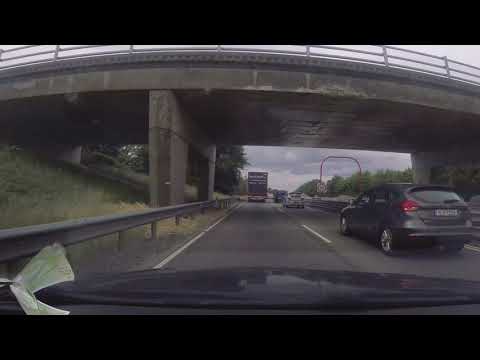 Drive on the M7 in Co. Kildare to the M50