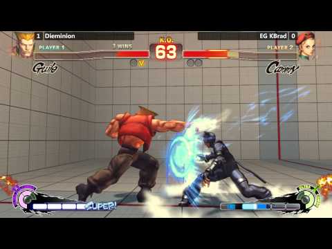 USF4 @ NLBC #91 - Dieminion (Guile) vs EG KBrad (Cammy) - Losers Finals