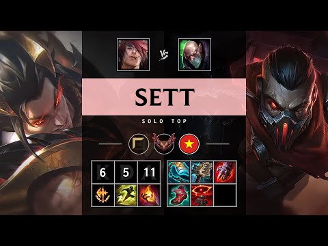 Sett Top vs Singed - VN Grandmaster Patch 25.08