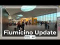Rome Fiumicino Airport UPDATE 4K Walking Tour Of Leonardo Da Vinci Airport Travel To Italy 2023