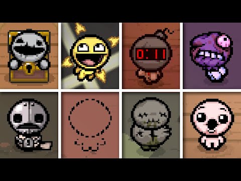 The 7 Heavenly Virtues! NEW Isaac Mini Bosses! (God's Gambit)